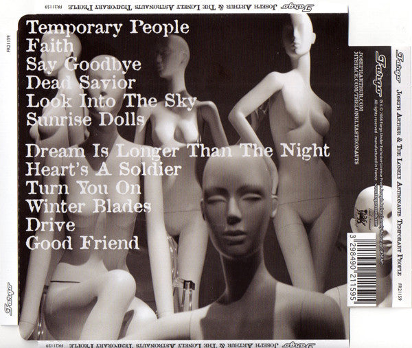 Joseph Arthur & The Lonely Astronauts : Temporary People (CD, Album)