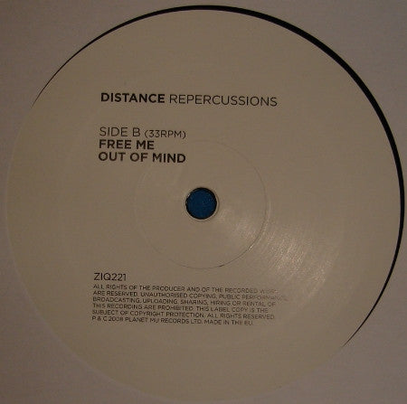 DJ Distance : Repercussions (3x12", Album)