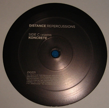 DJ Distance : Repercussions (3x12", Album)