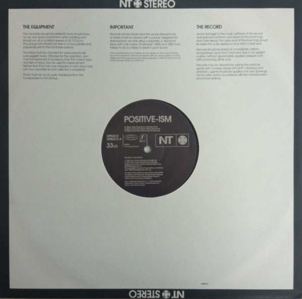 NT (2) : Positive-ism (12", Single, Promo)