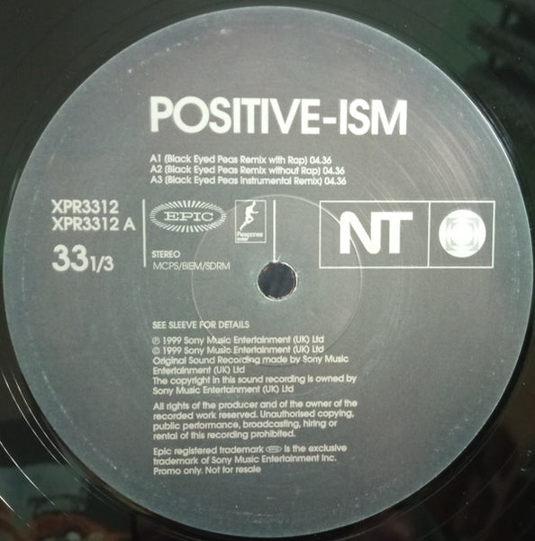 NT (2) : Positive-ism (12", Single, Promo)