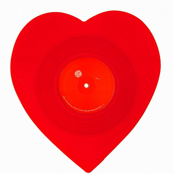 Mayer Hawthorne & The County : Just Ain't Gonna Work Out / When I Said Goodbye (7", Shape, Red)