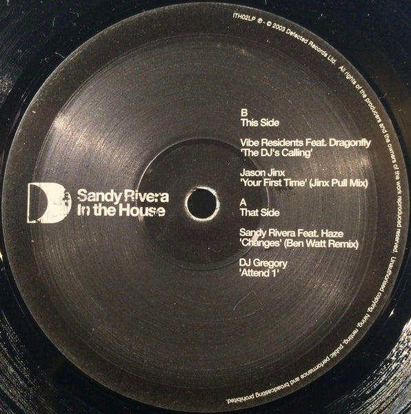 Sandy Rivera : In The House (3xLP, Comp)