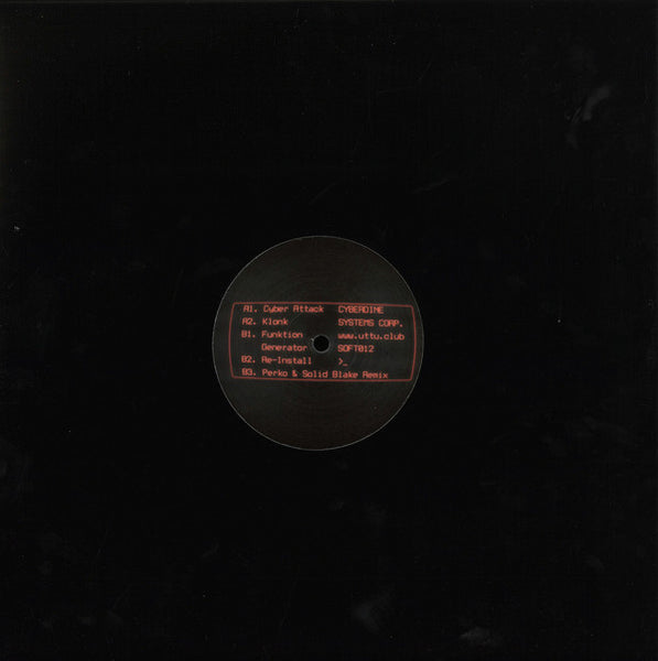 Cyberdine Systems Corp. : Cyber Attack EP (12", EP, Cle)