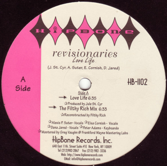 Revisionaries : Love Life (12")