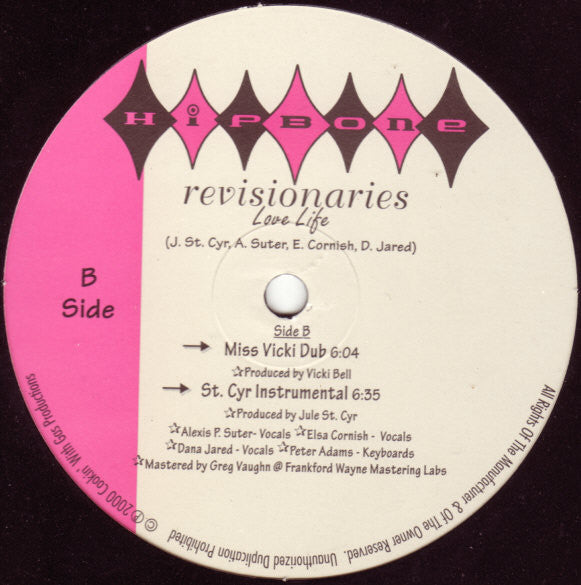 Revisionaries : Love Life (12")