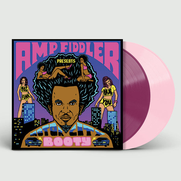 Amp Fiddler : Motor City Booty (2xLP, Album, RE, Pin)