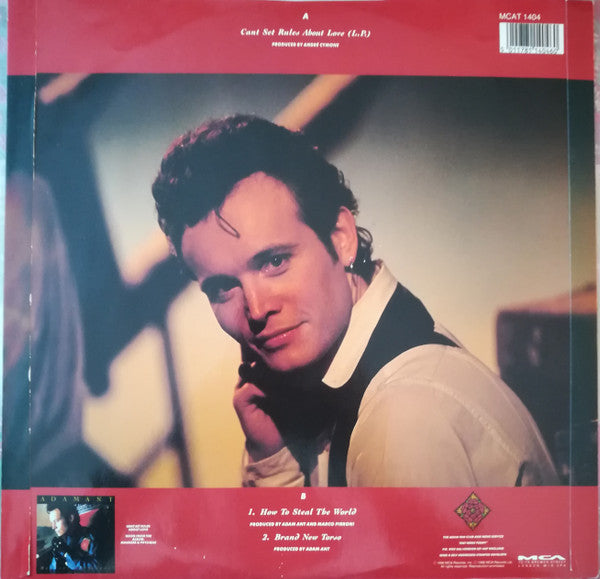 Adam Ant : Can't Set Rules About Love (12")