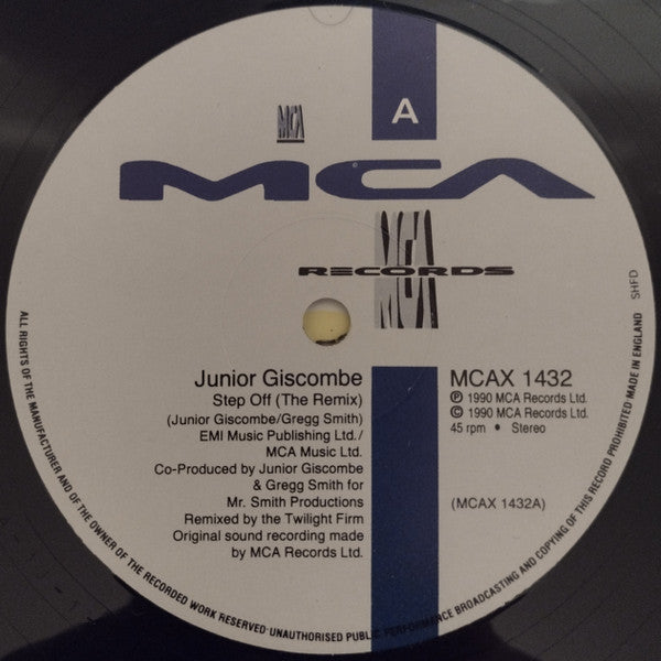 Norman Giscombe Jr. : Step Off Remix (12")
