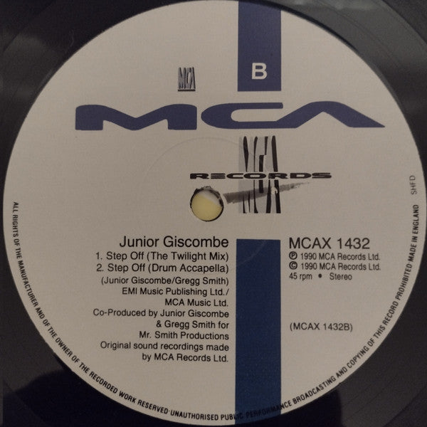 Norman Giscombe Jr. : Step Off Remix (12")