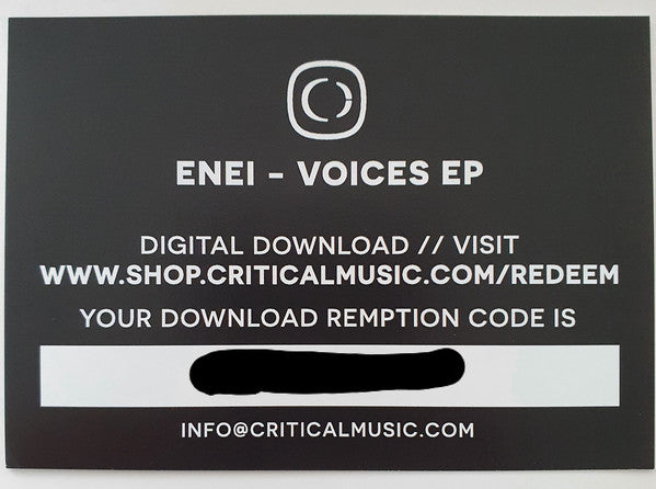 Enei : Voices EP (12", EP, Ltd)