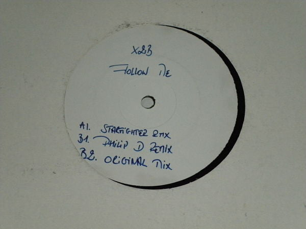 X2B : Follow Me (12", Promo, W/Lbl)