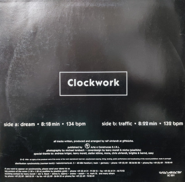 Clockwork : Dream (12")