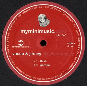 Vasco & Jersey : Flash Gordon EP (12", EP)