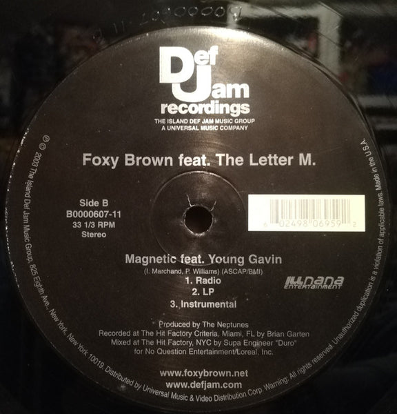 Foxy Brown : I Need A Man (12")