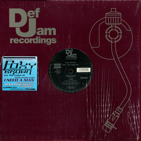 Foxy Brown Feat. The Letter M. : I Need A Man (12")