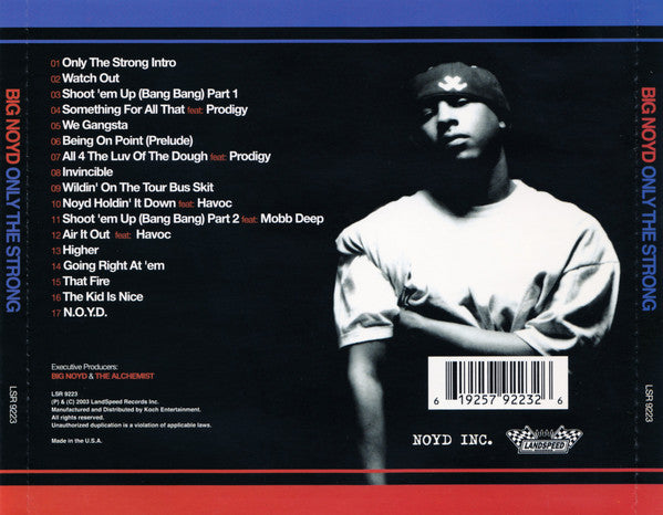 Big Noyd : Only The Strong (CD, Album)