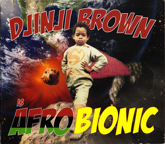 Djinji Brown : Afro-Bionic (CD, Album, Gat)