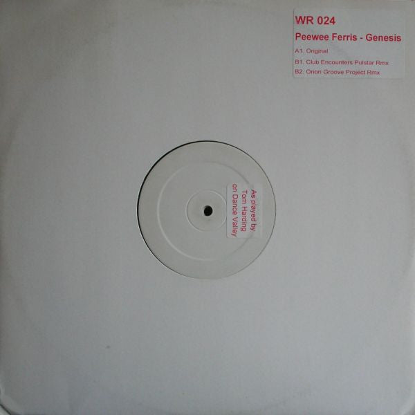 Peewee Ferris : Genesis (12", W/Lbl)