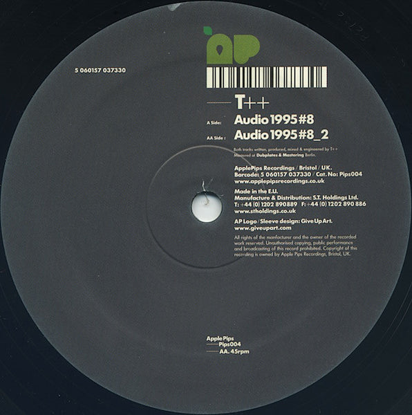 T++ : Audio1995#8 / Audio1995#8_2 (12")