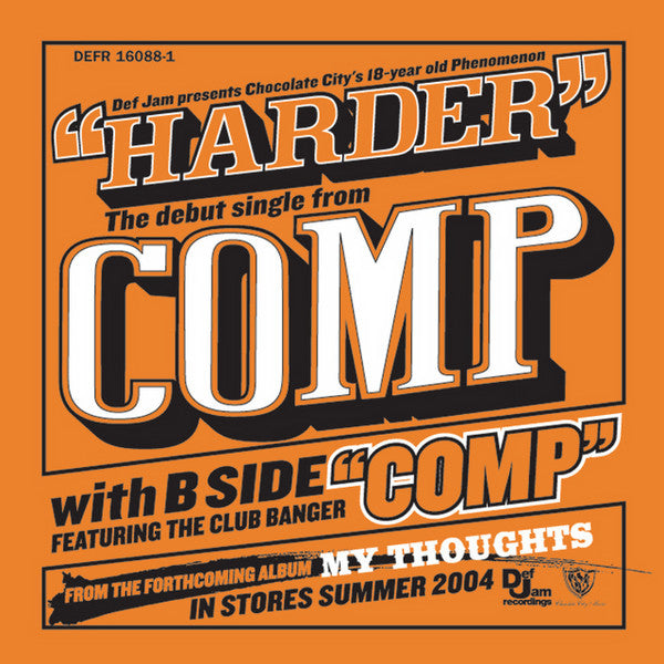 Comp : Harder / Comp (12", Promo)