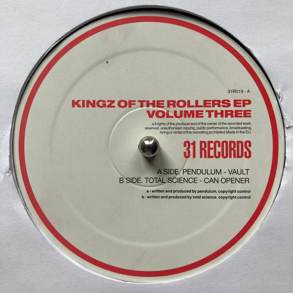 Various : Kingz Of The Rollers EP Volume Three (2x12", EP)