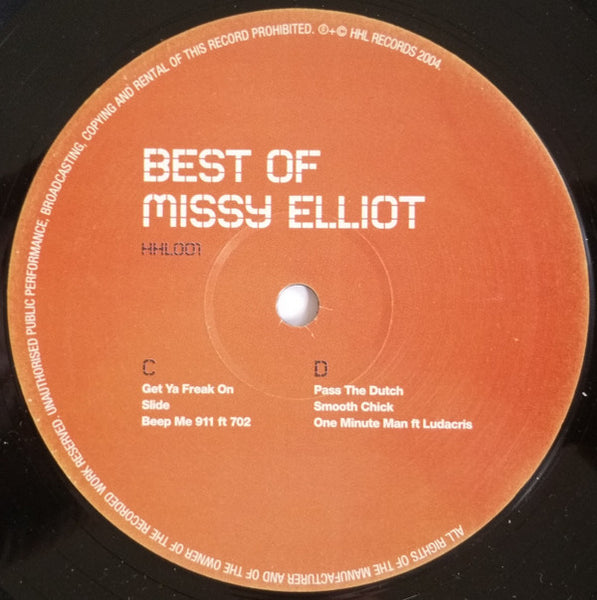 Missy Elliott : Best Of... (2x12", Comp)
