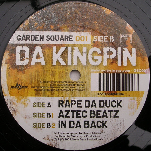 Da Kingpin : Rape Da Duck (12")