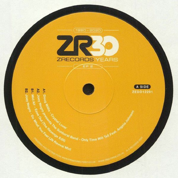 Various : 30 Years Of Z Records EP 2 (12", EP)