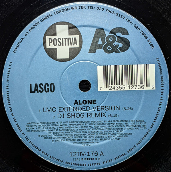 Lasgo : Alone (12")