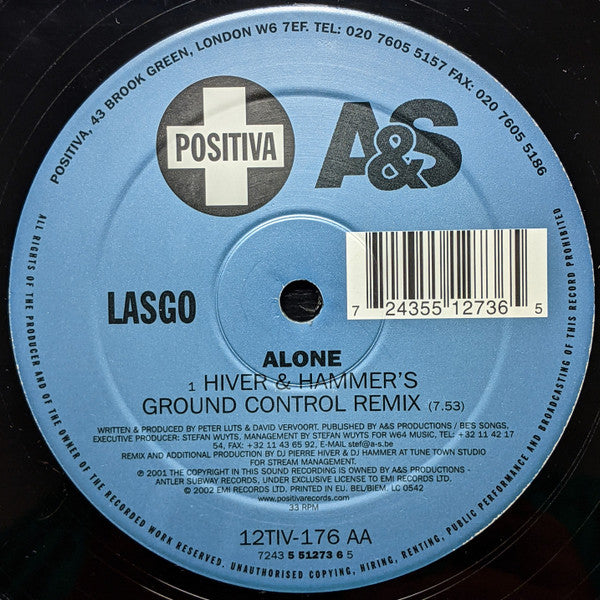 Lasgo : Alone (12")