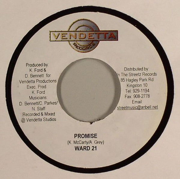 Ward 21 : Promise (7")