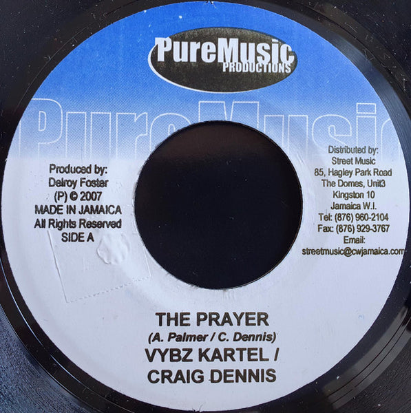 Vybz Kartel & Craig Dennis / Vital (2) : The Prayer/ Flip And Flop (7")