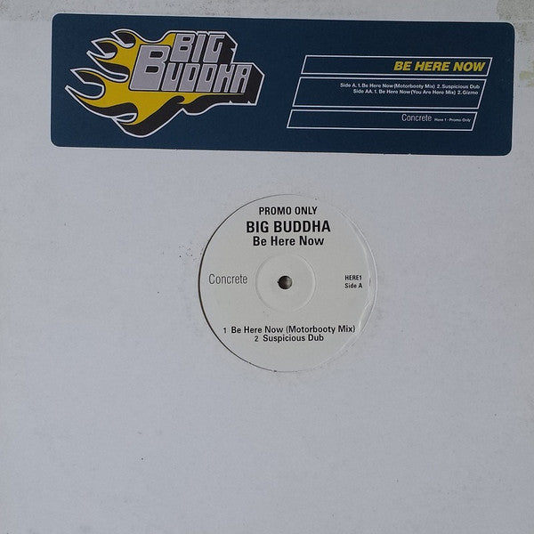 Big Buddha : Be Here Now (12", Promo)