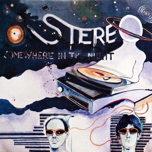 Stereo (2) : Somewhere In The Night (LP, Comp, Ltd)
