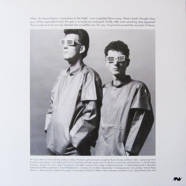 Stereo (2) : Somewhere In The Night (LP, Comp, Ltd)