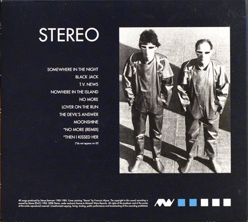 Stereo (2) : Somewhere In The Night (CD, Comp, Ltd)