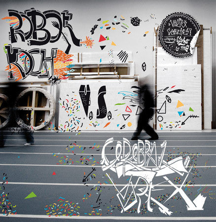 Robot Koch Vs. Cerebral Vortex : Vortex Cookies (12", EP, Ltd)