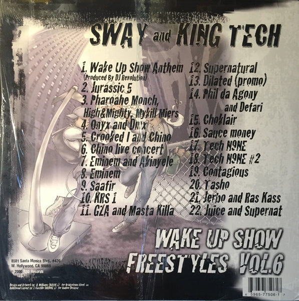 Sway & King Tech : Wake Up Show Freestyles Vol. 6 (2xLP, Album)