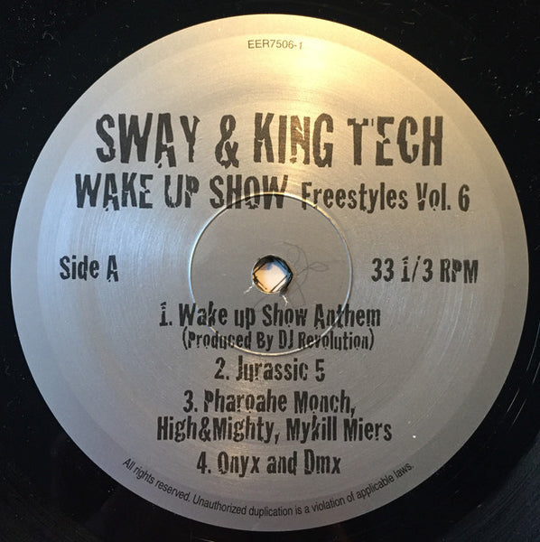 Sway & King Tech : Wake Up Show Freestyles Vol. 6 (2xLP, Album)