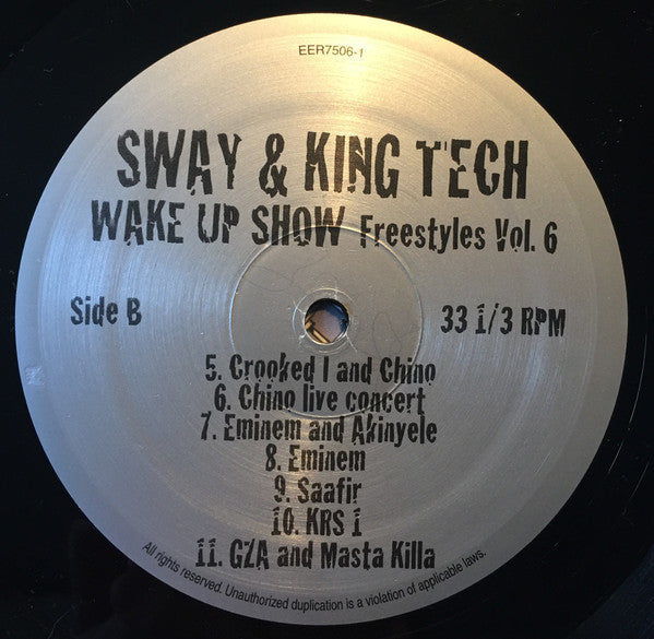 Sway & King Tech : Wake Up Show Freestyles Vol. 6 (2xLP, Album)