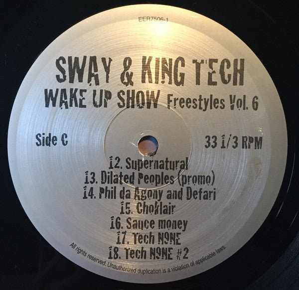 Sway & King Tech : Wake Up Show Freestyles Vol. 6 (2xLP, Album)