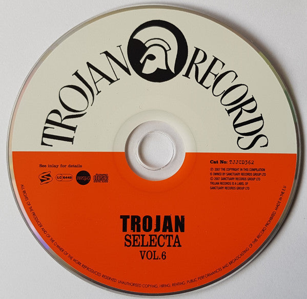 Various : Trojan Selecta Vol. 6 (CD, Comp)