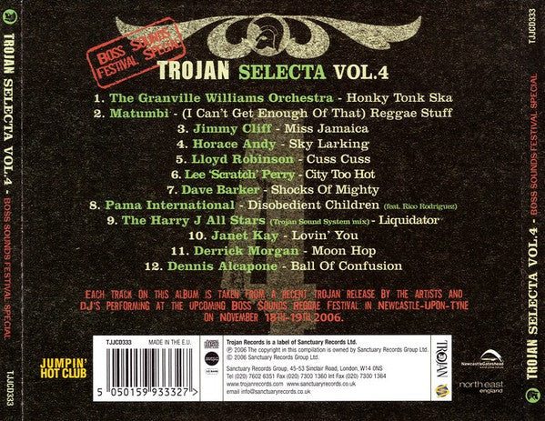 Various : Trojan Selecta Vol. 4 (CD, Comp)