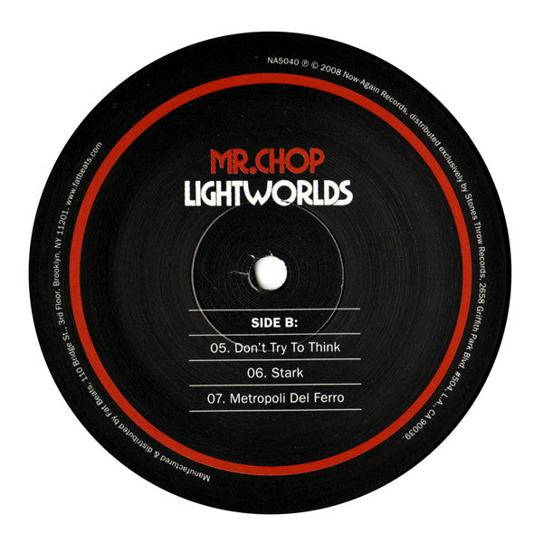Mr. Chop : Lightworlds (12", EP)