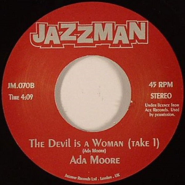 Ada Moore : The Devil Is A Woman (7")