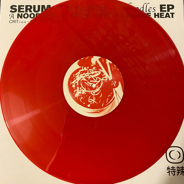 Serum (2) X Kasra : Noodles EP (12", EP, Ltd, Red)