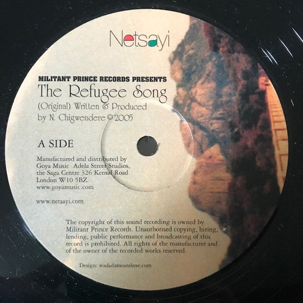 Netsayi : The Refugee Song (12")