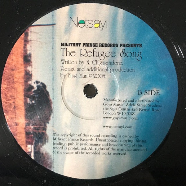 Netsayi : The Refugee Song (12")