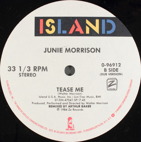 Junie Morrison : Tease Me (12")